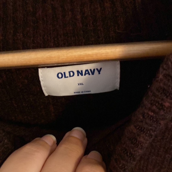 Old Navy Burgundy Sweater - Picture 3 of 5
